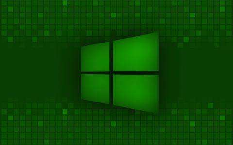 Windows 8绿色壁纸