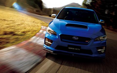 2015斯巴鲁WRX STI日本壁纸