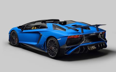 2016兰博基尼Aventador LP750 4 SV Roadster 2相关车壁纸