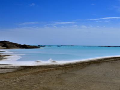 青海茶卡盐湖风景