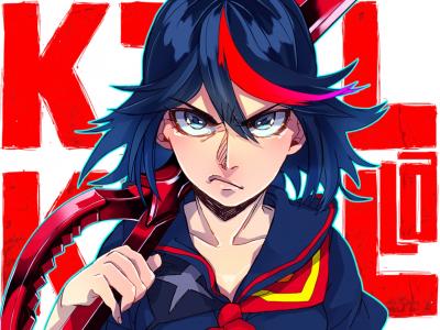 杀死La Kill Matoi Ryuuko Hi Res图像壁纸