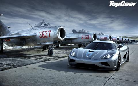 Agera Koenigsegg Top Gear高清壁纸