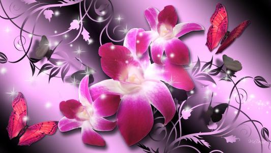 Orchids Luxury wallpaper