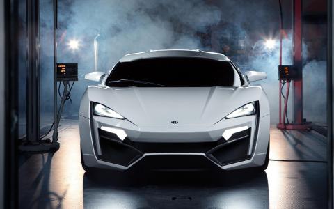 2013年W电机Lykan HyperSport 3壁纸