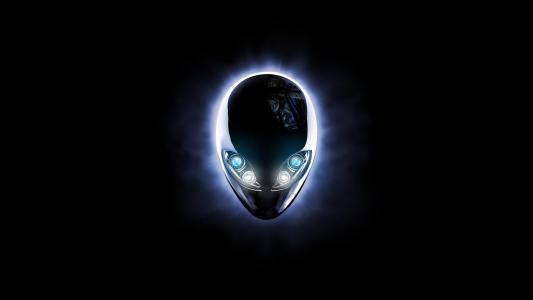 Alienware，游戏，摘要，软件，数字艺术，黑暗背景壁纸