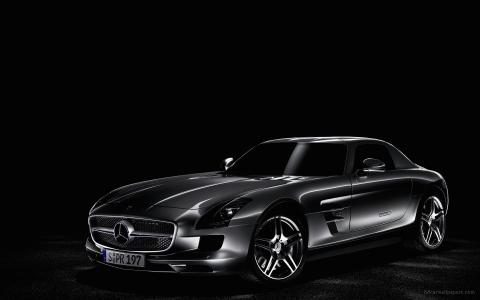 奔驰SLS AMG 2011苯3related汽车壁纸壁纸