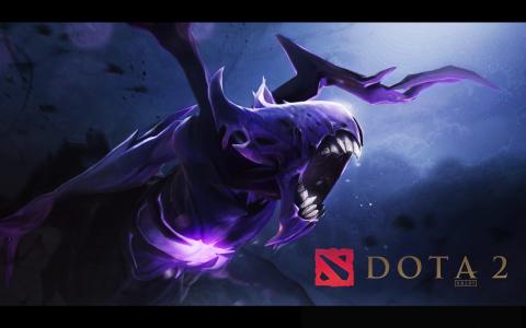 Dota紫色高清壁纸