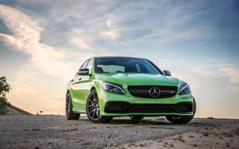 2016 Vorsteiner奔驰AMG C63 VFF 106类似的车壁纸