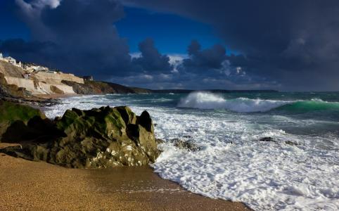 Porthleven，England壁纸