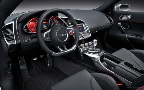 奥迪R8 V12 interiorrelated汽车壁纸壁纸