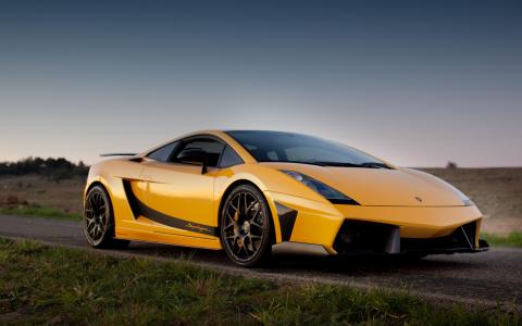 兰博基尼Gallardo Superleggera 4壁纸