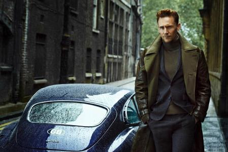 汤姆hiddleston，捷豹，车，人，风格壁纸