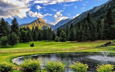 唯美山川风景