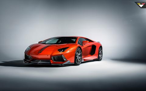 2014兰博基尼Aventador V LP 740 Vorsteiner壁纸