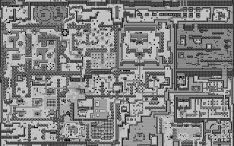 塞尔达传说BW任天堂地图高清壁纸