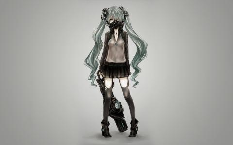 动漫Vocaloid Miku高清壁纸