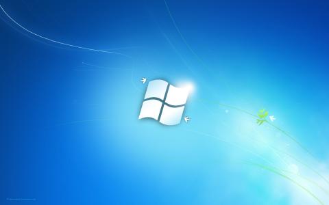 Windows 7旗帜壁纸