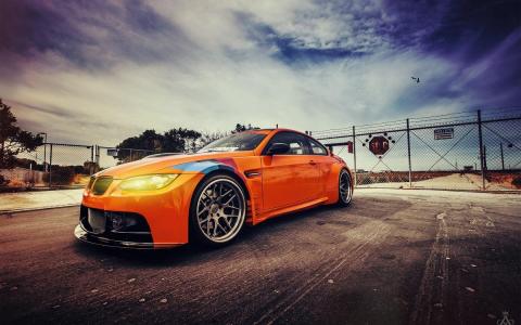 宝马GT2 E92 M3车调音壁纸