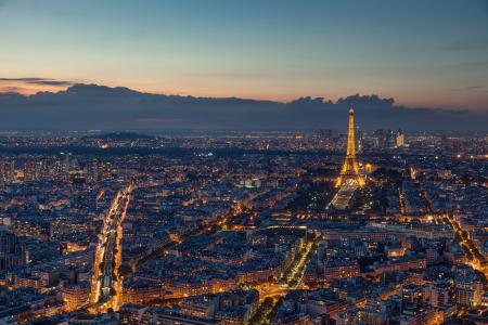 La tour Eiffel，Paris，France壁纸