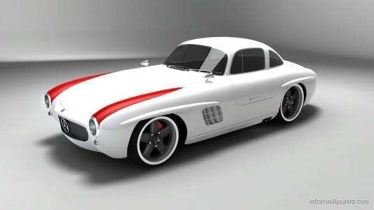 2009奔驰SL Gullwing Panamericana苯3related汽车壁纸壁纸