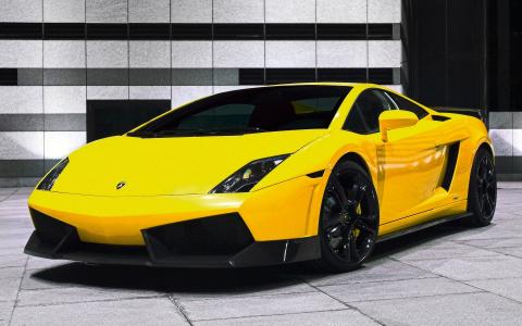 兰博基尼Gallardo GT600黄色壁纸