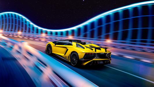 兰博基尼Aventador LP750 4 SuperVeloce跑车相关车壁纸壁纸