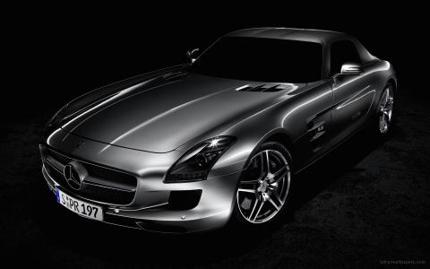 奔驰SLS AMG 2011苯5related汽车壁纸壁纸