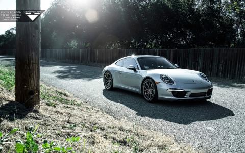 2015 Vorsteiner保时捷911 Carrera S 2相关车壁纸