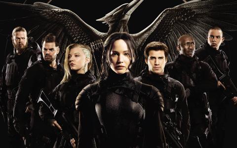 饥饿游戏Mockingjay第1部分电影壁纸