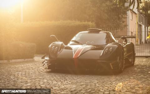 帕加尼Zonda Zonda R阳光高清壁纸