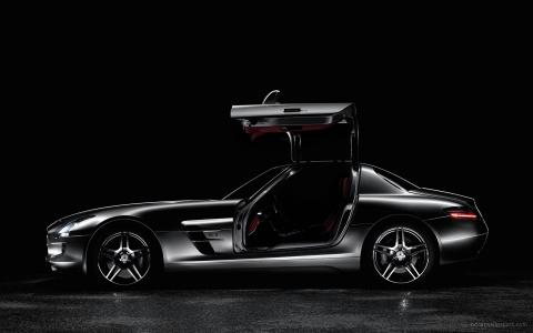 2011年奔驰SLS AMG 2壁纸