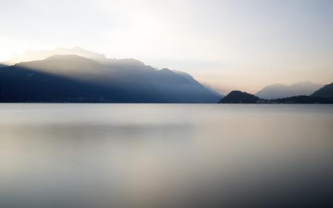 湖山景观高清壁纸