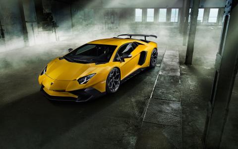 兰博基尼Aventador LP 750 4 Superveloce 2类似的车壁纸