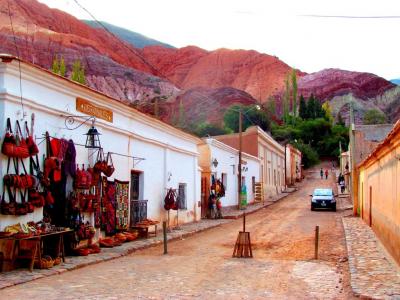 胡胡伊，阿根廷，Humahuaca，路壁纸