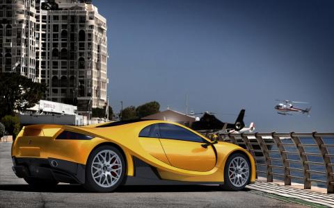 2012年GTA Spano 2壁纸