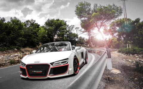 2014年奥迪R8 V10的Spyder通过Regula调谐相关车壁纸壁纸
