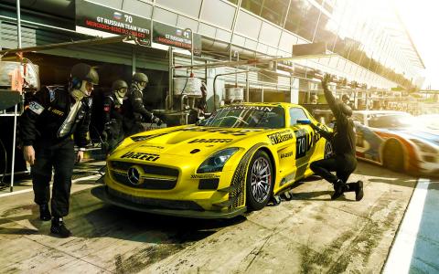 奔驰SLS AMG GT3相关车壁纸壁纸