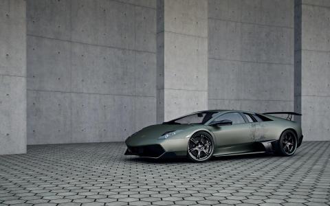 车轮和更多兰博基尼Murcielago LP720 4壁纸