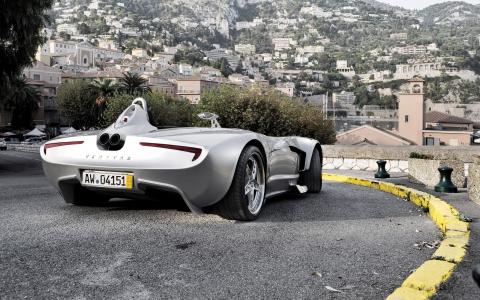 Vermot Veritas RS III Back View壁纸
