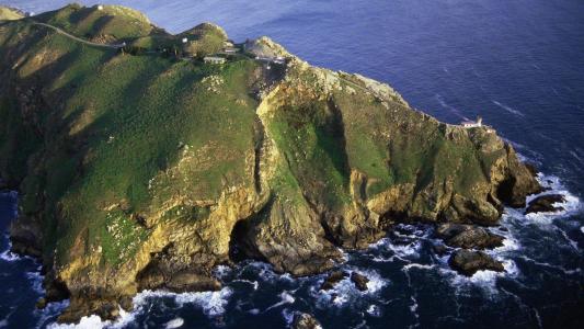 风景加州灯塔国家海岸线高分辨率图像壁纸