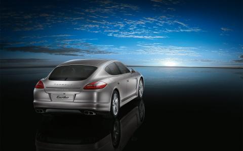 保时捷Panamera Turbo 3壁纸