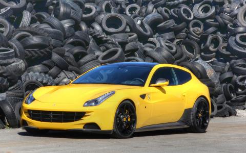 Novitec Rosso法拉利FF 2012壁纸