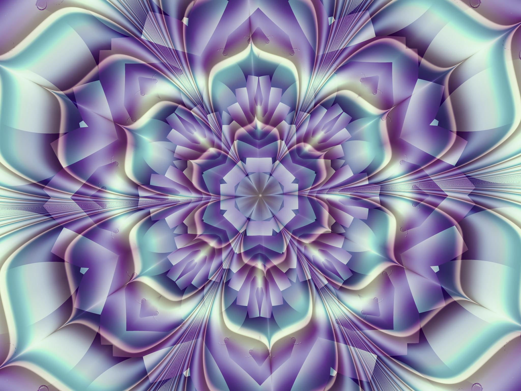 柔和的花瓣片壁纸