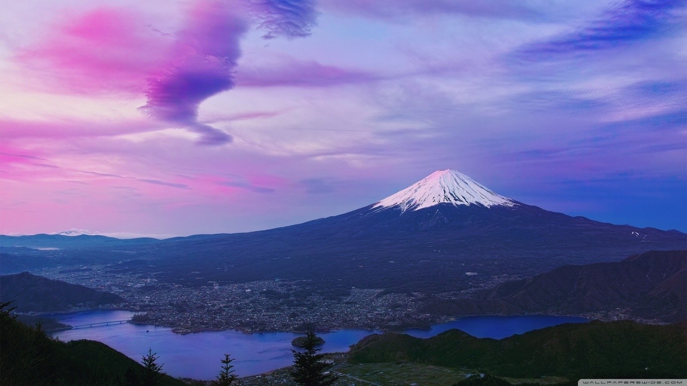 日本 日本山 富士山壁纸 高清图片 壁纸 自然风景 桌面城市
