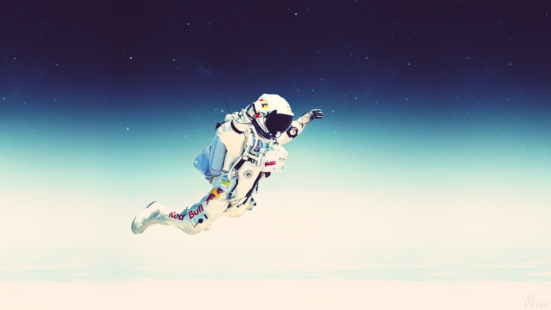 宇航员,自由落体,空间,天空壁纸