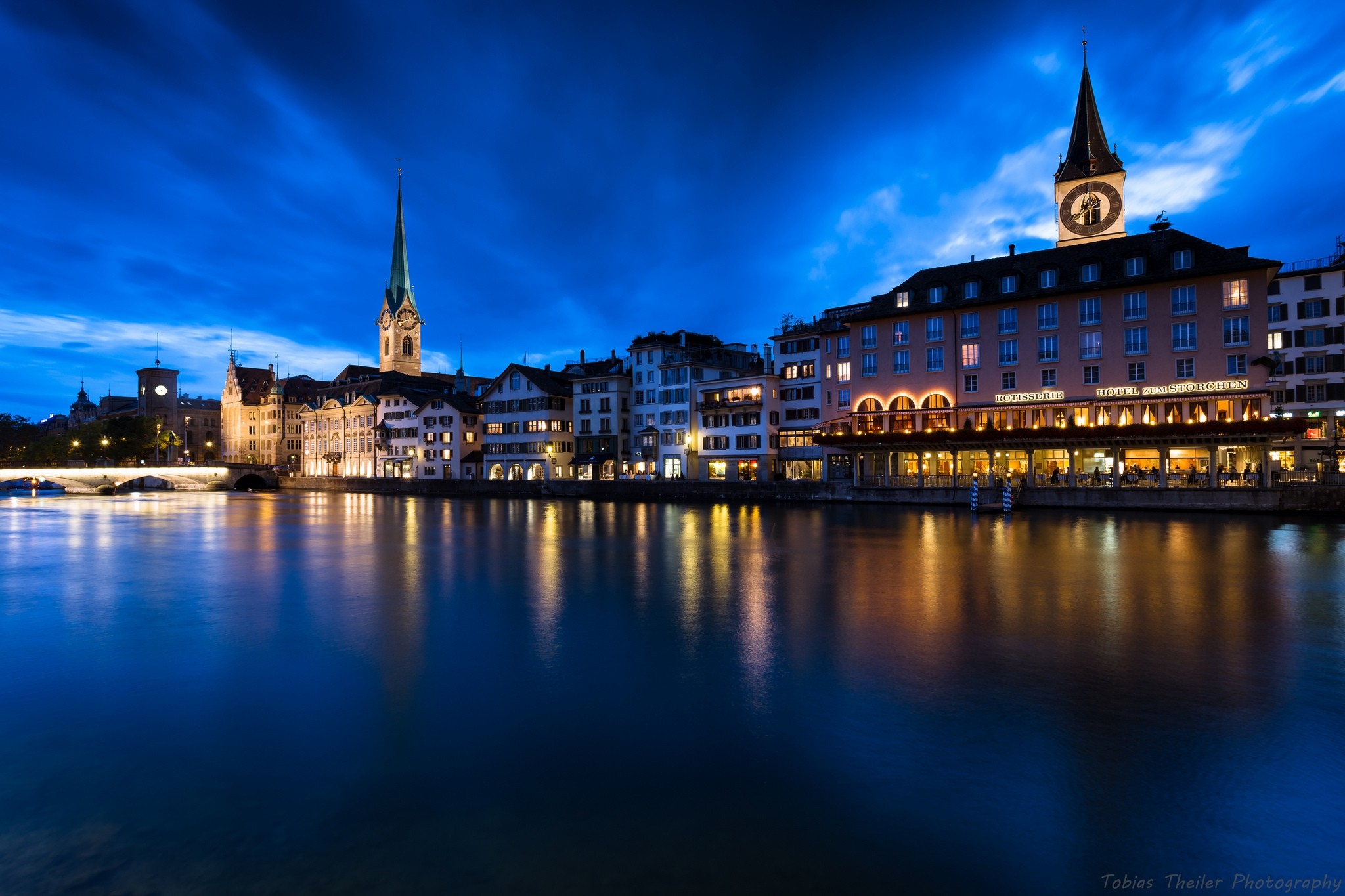 瑞士,一个城市苏黎世壁纸1440x900分辨率查看