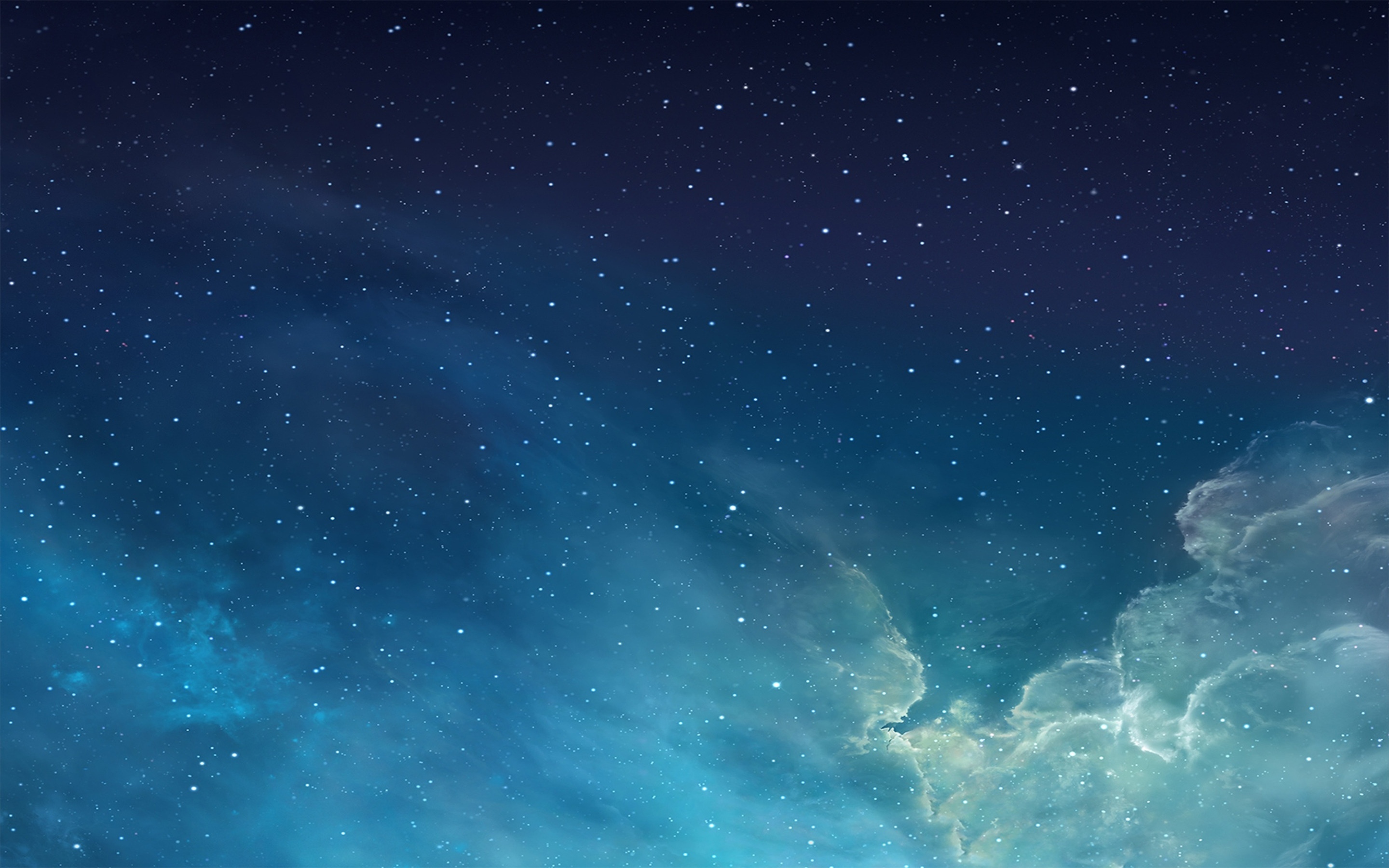 iOS 7 Galaxy壁纸