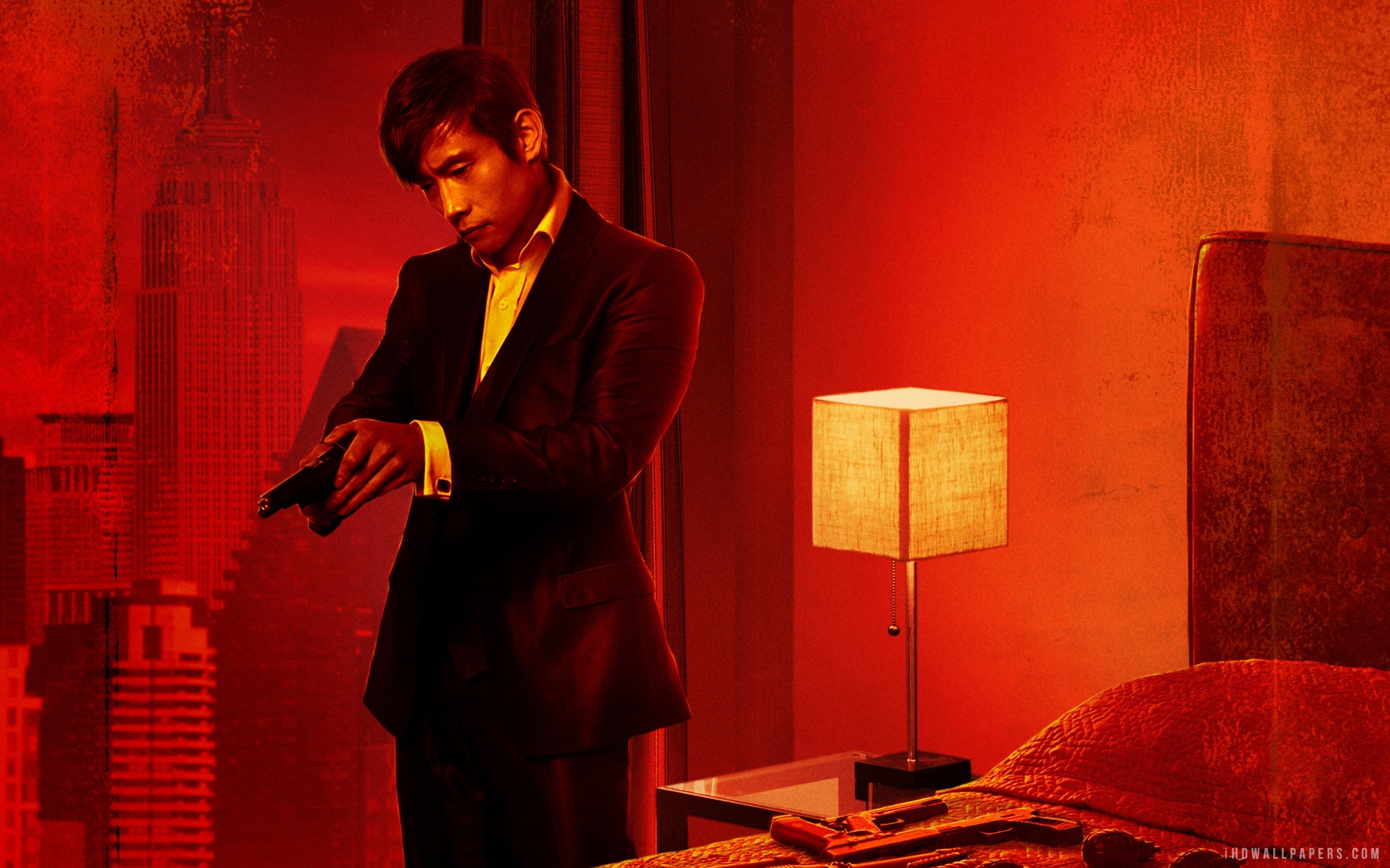 Byung hun Lee in Red 2 wallpaper
