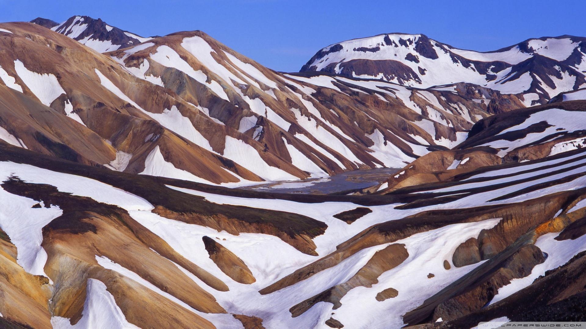 Lmannalaugar Lscape Icel壁纸