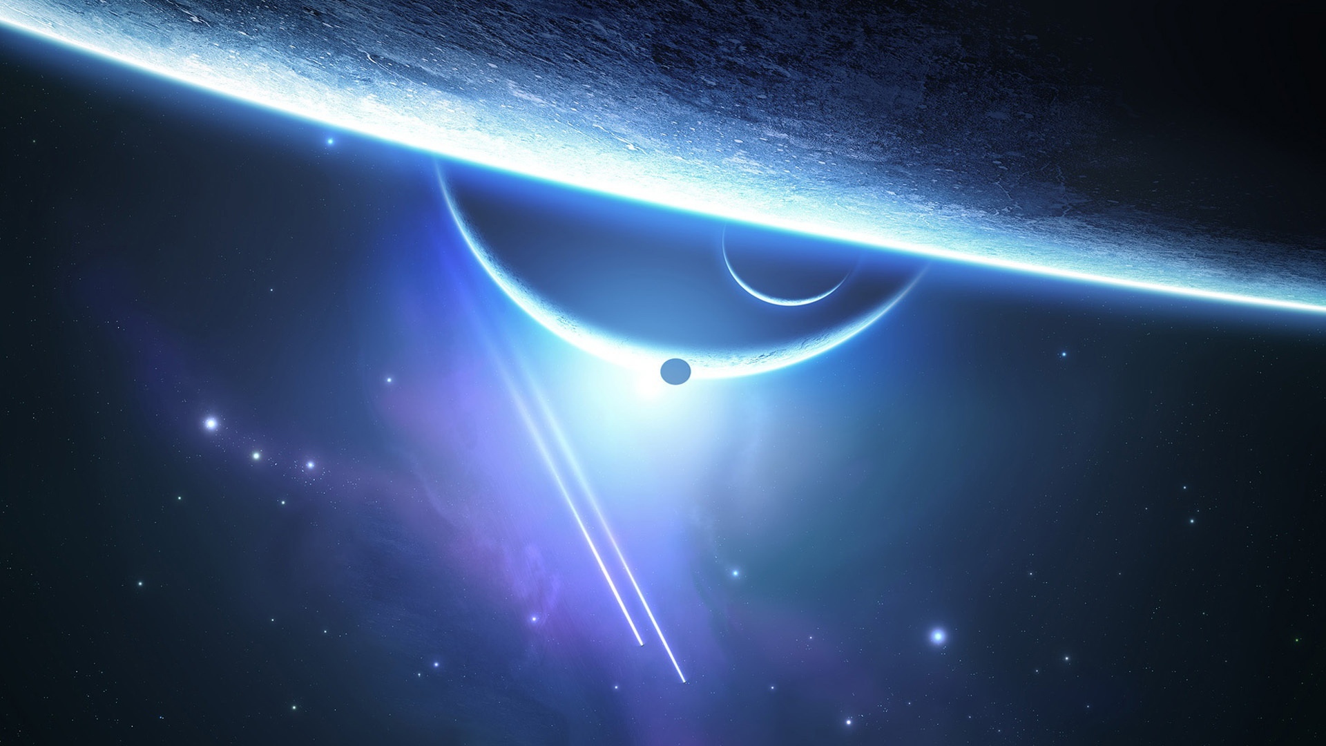 梦幻太空高清唯美壁纸